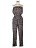 BCBGeneration Paisley Gray Jumpsuit Size M - photo 1