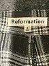 Reformation Plaid Gray Casual Pants Size 2 - photo 7