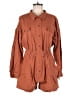 Jen's Pirate Booty Brown Orange Romper Size M - photo 1