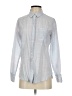 Treasure & Bond Silver Long Sleeve Button-Down Shirt Size S - photo 1