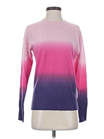 Aqua Cashmere Pullover Sweater (view 1)