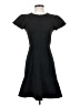 Rebecca Taylor Solid Black Casual Dress Size 4 - photo 1