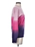 Aqua 100% Cashmere Color Block Purple Cashmere Pullover Sweater Size S - photo 4