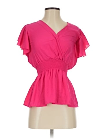 Jon & Anna Short Sleeve Blouse (view 1)