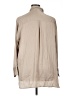 Old Navy 100% Polyester Solid Tan Long Sleeve Blouse Size XL - photo 2