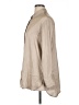 Old Navy 100% Polyester Solid Tan Long Sleeve Blouse Size XL - photo 5
