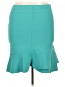 BCBGMAXAZRIA Solid Teal Formal Skirt Size L - photo 1