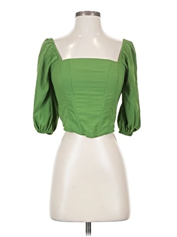 Abercrombie & Fitch 3/4 Sleeve Blouse (view 1)