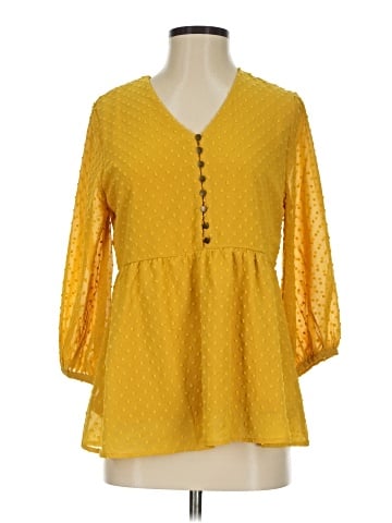 Antoinette 3/4 Sleeve Blouse (view 1)