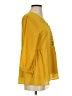 Antoinette 100% Polyester Yellow 3/4 Sleeve Blouse Size S - photo 4