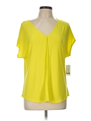 Bar III Short Sleeve Blouse (view 1)