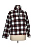J.Crew 100% Polyester Plaid Red Turtleneck Sweater Size XL - photo 1