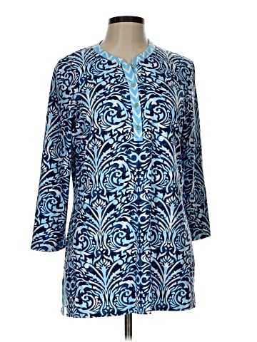 J. McLaughlin 3/4 Sleeve Blouse (view 1)