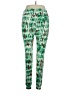 Lularoe Print Green Casual Pants Size 16 - photo 2