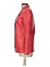 Metrostyle 100% Leather Red Blazer Size 12 - photo 5