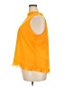 Ann Taylor 100% Polyester Orange Sleeveless Blouse Size XXL - photo 5
