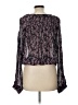 Rag & Bone 100% Viscose Purple Long Sleeve Blouse Size L - photo 2