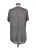 Athleta Gray Short Sleeve Top Size L - photo 2