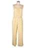 Boden Hearts Yellow Jumpsuit Size 10R - photo 1