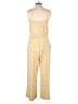 Boden Hearts Yellow Jumpsuit Size 10R - photo 2
