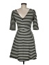 Pixley Stripes Black Casual Dress Size M - photo 2