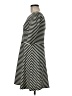 Pixley Stripes Black Casual Dress Size M - photo 5