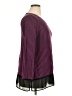 Assorted Brands Checkered-gingham Purple Pullover Sweater Size XL - photo 4