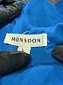 Monsoon 100% Polyester Blue Long Sleeve Blouse Size L - photo 7
