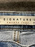 Signature Hearts Blue Jeans Size 29 waist - photo 7