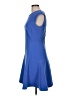 Halogen Solid Blue Cocktail Dress Size M - photo 5