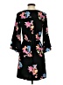 A New Day 100% Polyester Floral Black Casual Dress Size XS - photo 2