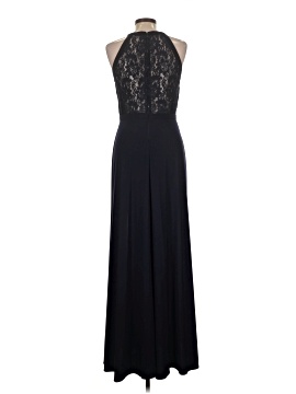 sachin and babi light blue dress Nightway Glitter-Knit Teardrop Gown