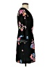 A New Day 100% Polyester Floral Black Casual Dress Size XS - photo 4