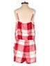 Old Navy 100% Cotton Plaid Red Romper Size S - photo 2