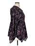 Style&Co 100% Polyester Paisley Black 3/4 Sleeve Blouse Size 0X - photo 4