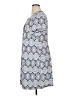 Perceptions Paisley Blue Casual Dress Size XL - photo 5