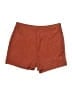 Shein Chevron-herringbone Orange Shorts Size 8 - 10 - photo 1