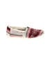 TOMS Paisley Red Gray Flats Size 7 1/2 - photo 1
