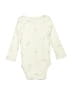 Cloud Island 100% Cotton Ivory Long Sleeve Onesie 9-12 MO / 12 MO - photo 2