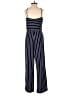 Assorted Brands Stripes Blue Jumpsuit Size S - photo 2