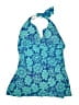 L.L.Bean Paisley Blue One Piece Swimsuit Size 12 - photo 1
