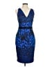 Ted Baker London Animal Print Blue Cocktail Dress Size 8 (3) - photo 1