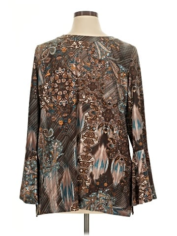 N Touch Long Sleeve Blouse (view 2)