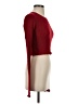 Something Navy 100% Wool Red Wool Cardigan Size XS - photo 4