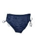 Beach House 100% Polyester Solid Blue Swimsuit Bottoms Size 16 - photo 2