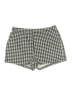 Shein Houndstooth Black Shorts Size 12 - photo 1