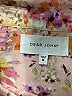 Dear John 100% Rayon Floral Pink Long Sleeve Blouse Size M - photo 7