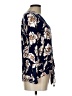 Allison Joy 100% Rayon Blue Long Sleeve Blouse Size L - photo 4