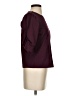 FRAME 100% Cotton Burgundy 3/4 Sleeve Top Size S - photo 4
