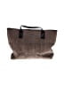 Ann Taylor Chevron-herringbone Brown Tote One size - photo 2